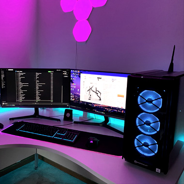 Gaming PC setup