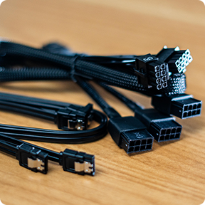 PSU and SATA Cables